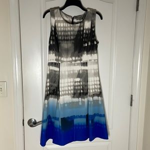 Calvin Klein city print dress